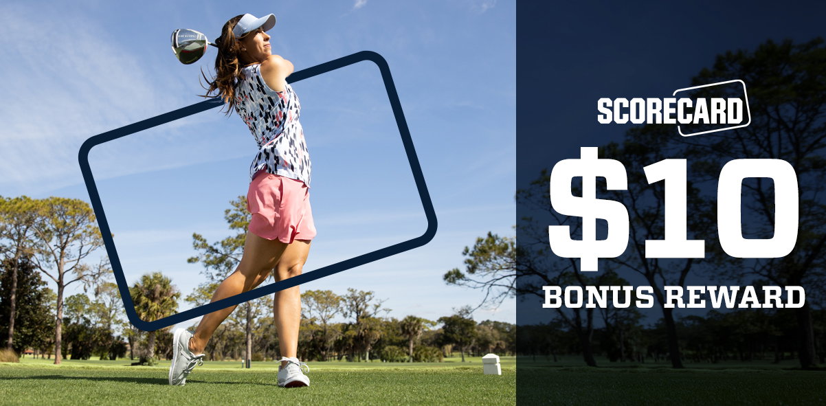 Scorecard. $10 bonus reward.