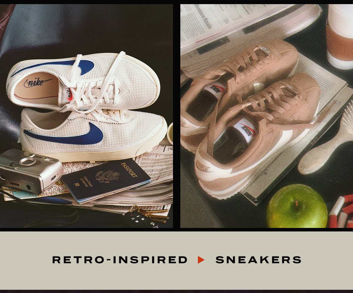 retro-inspired sneakers