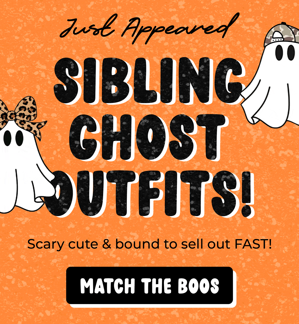 Just Appeared: SIBLING GHOST OUTFITS! Scary cute & bound to sell out FAST! [Shop Now]