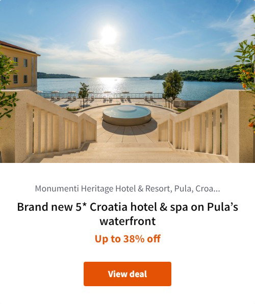 Brand new 5* Croatia hotel &amp; spa on Pula%27s waterfront