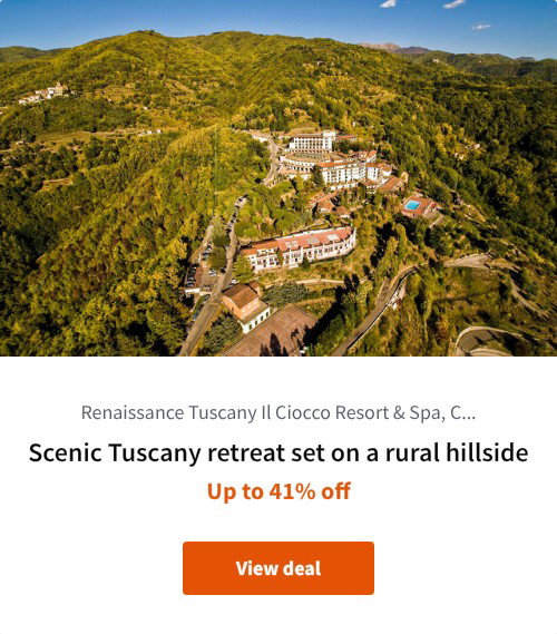 Scenic Tuscany retreat set on a rural hillside