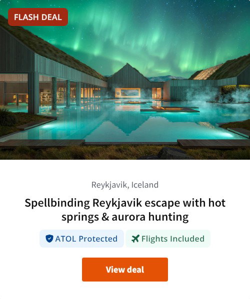 Spellbinding Reykjavik escape with hot springs &amp; aurora hunting