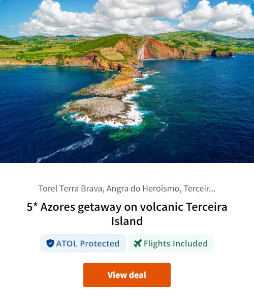 5* Azores getaway on volcanic Terceira Island