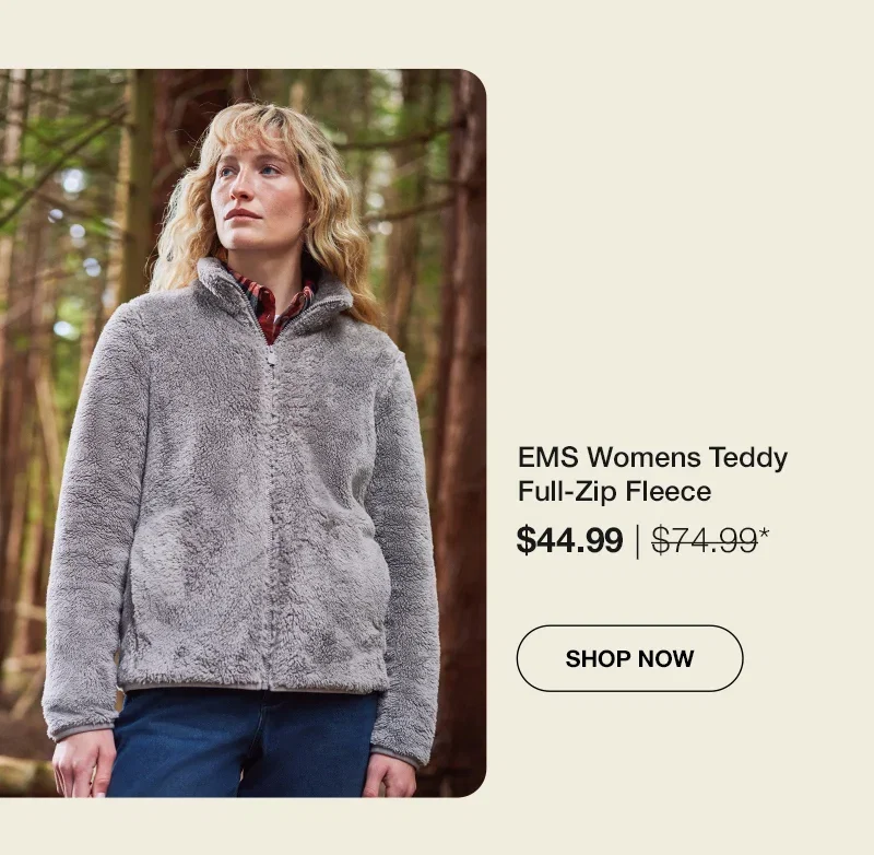 EMS Womens Teddy Full-Zip Fleece