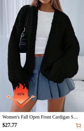 Women s Fall Open Front Cardigan...