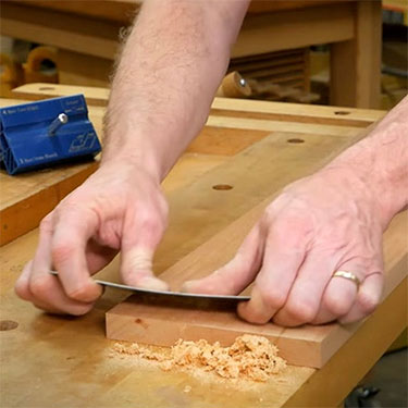 How to Sharpen a Cabinet Scraper