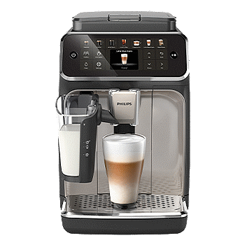 Philips 4400 Full Auto Coffee and Espresso Machine, LatteGo Milk Frother