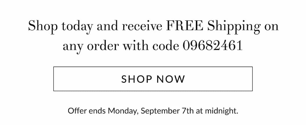 FREE Shipping on Any Order 