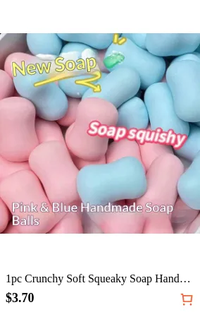 1pc Crunchy Soft Squeaky Soap...