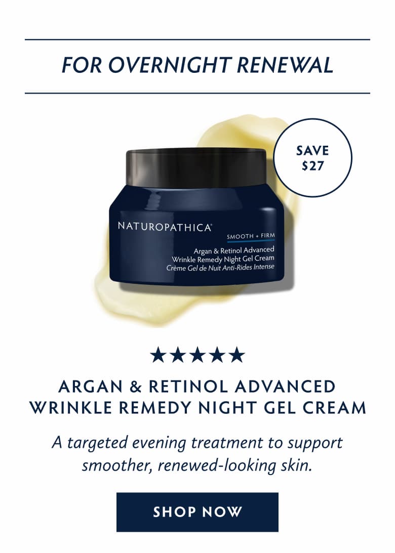Save on Argan & Retinol Advanced Wrinkle Remedy Night Gel Cream