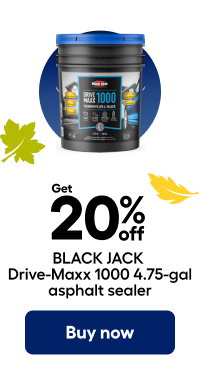 Get 20% OFF BLACK JACK Drive-Maxx 1000 4.75-gal asphalt sealer