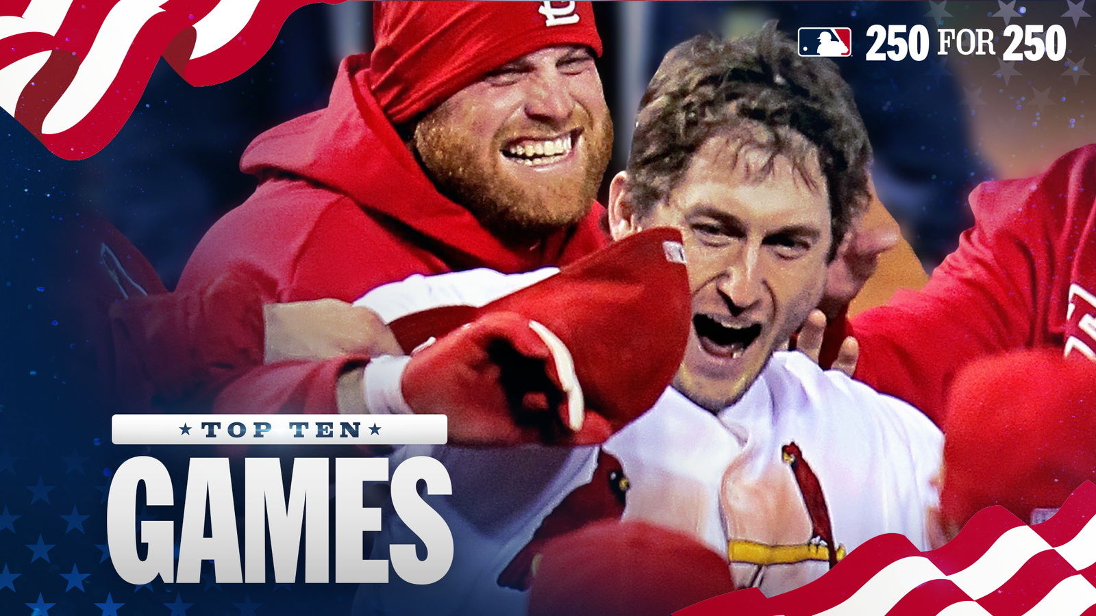 The Cardinals celebrate their win in 2011 World Series Game 6