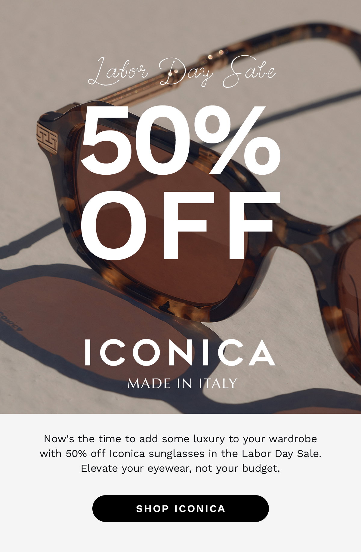 SHOP 50% Off Iconica