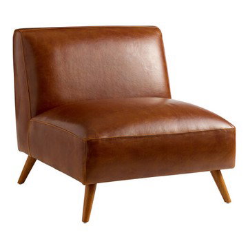Huxley Mid Century Armless Chair
