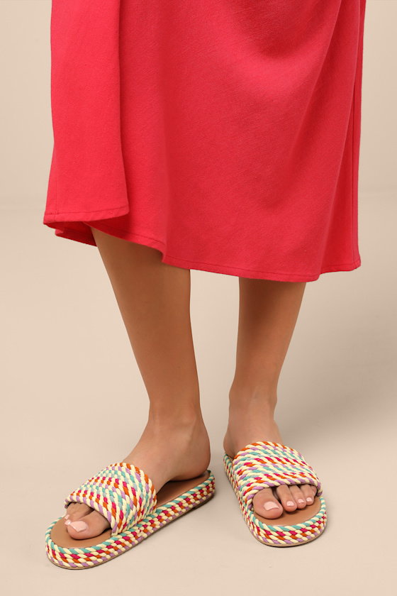 Image of Viva Savoy Multi Rope Slide Sandals