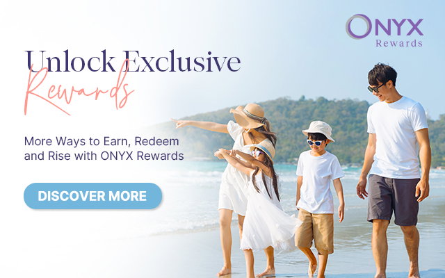 Unlock Exclusive Rewards. More Ways to Earn, Redeem, and Rise with ONYX Rewards.
