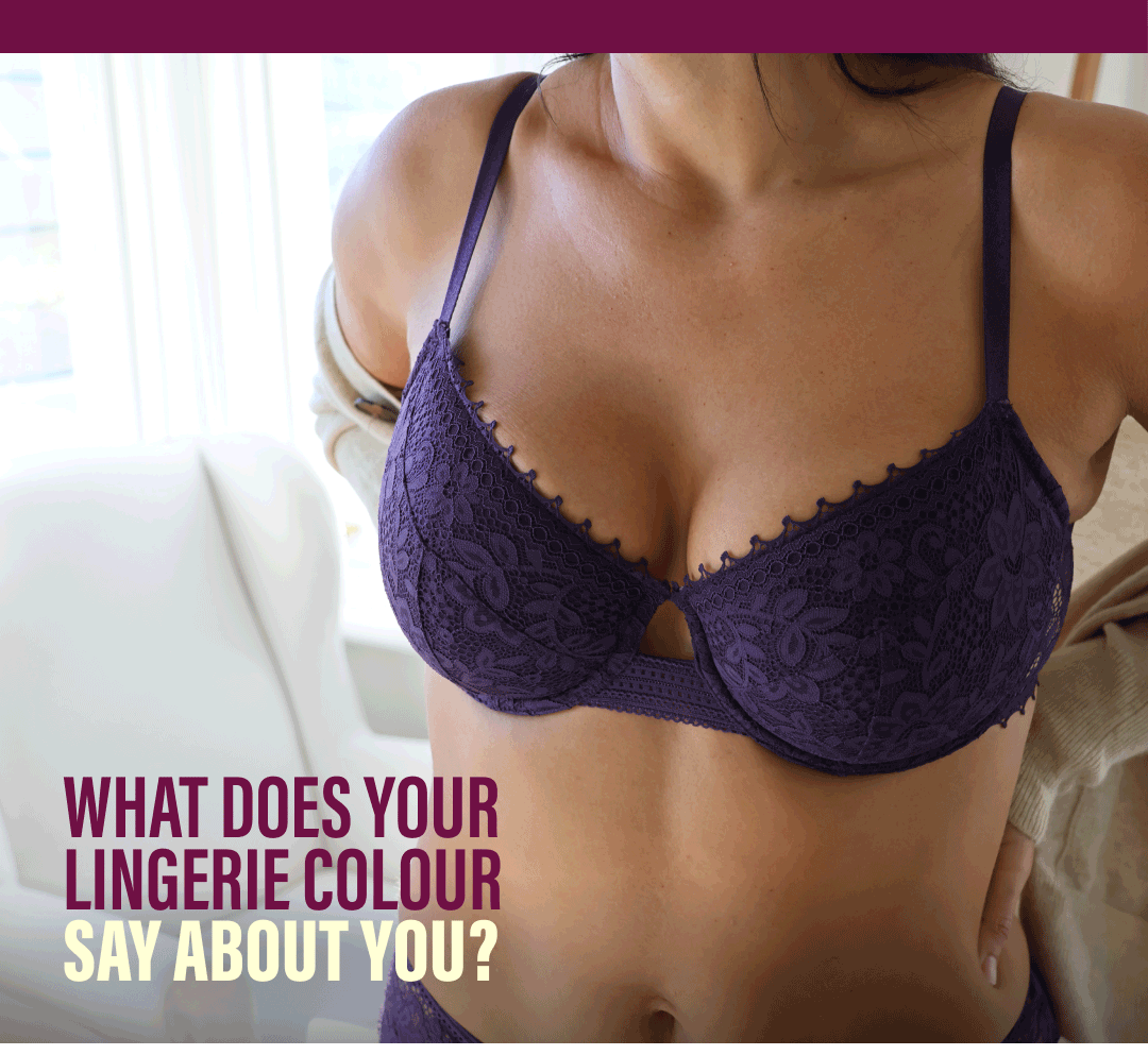 What does your lingerie colour say about you?