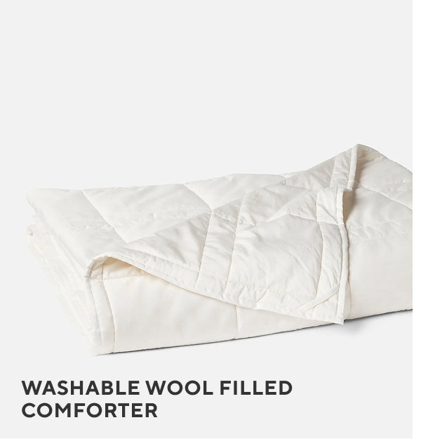 Washable Wool Filled Comforter