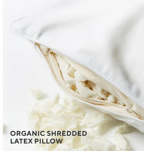 Organic Shredded Latex Pillow