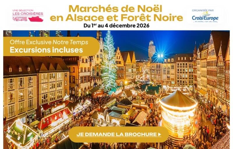 Offrez-vous la magie des marchés de Noël sur le Rhin!&nbsp;&nbsp;