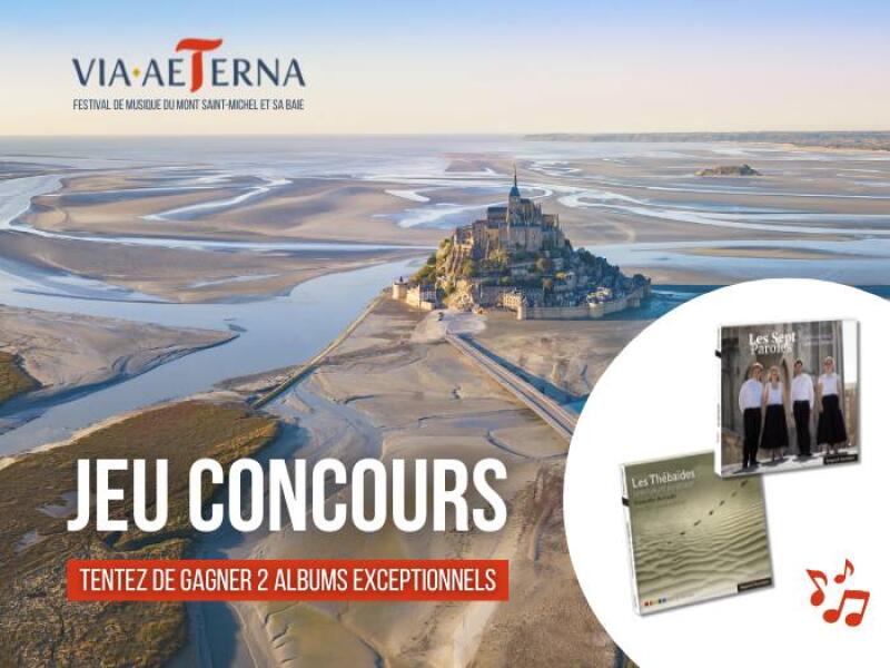 Gagnez des albums exceptionnels des artistes invités du festival Via Aeterna!