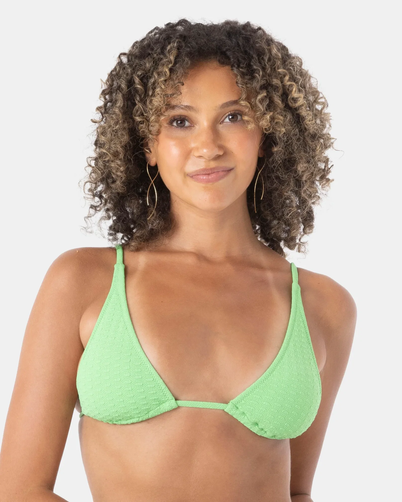 Image of Haleiwa Built Up Triangle Bikini Top