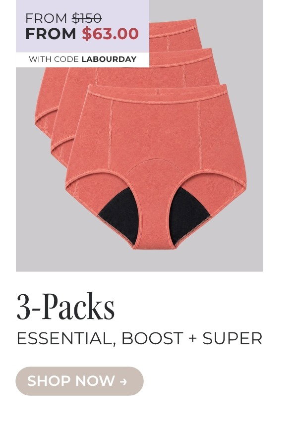 SHOP 3-PACKS AND 5-PACKS