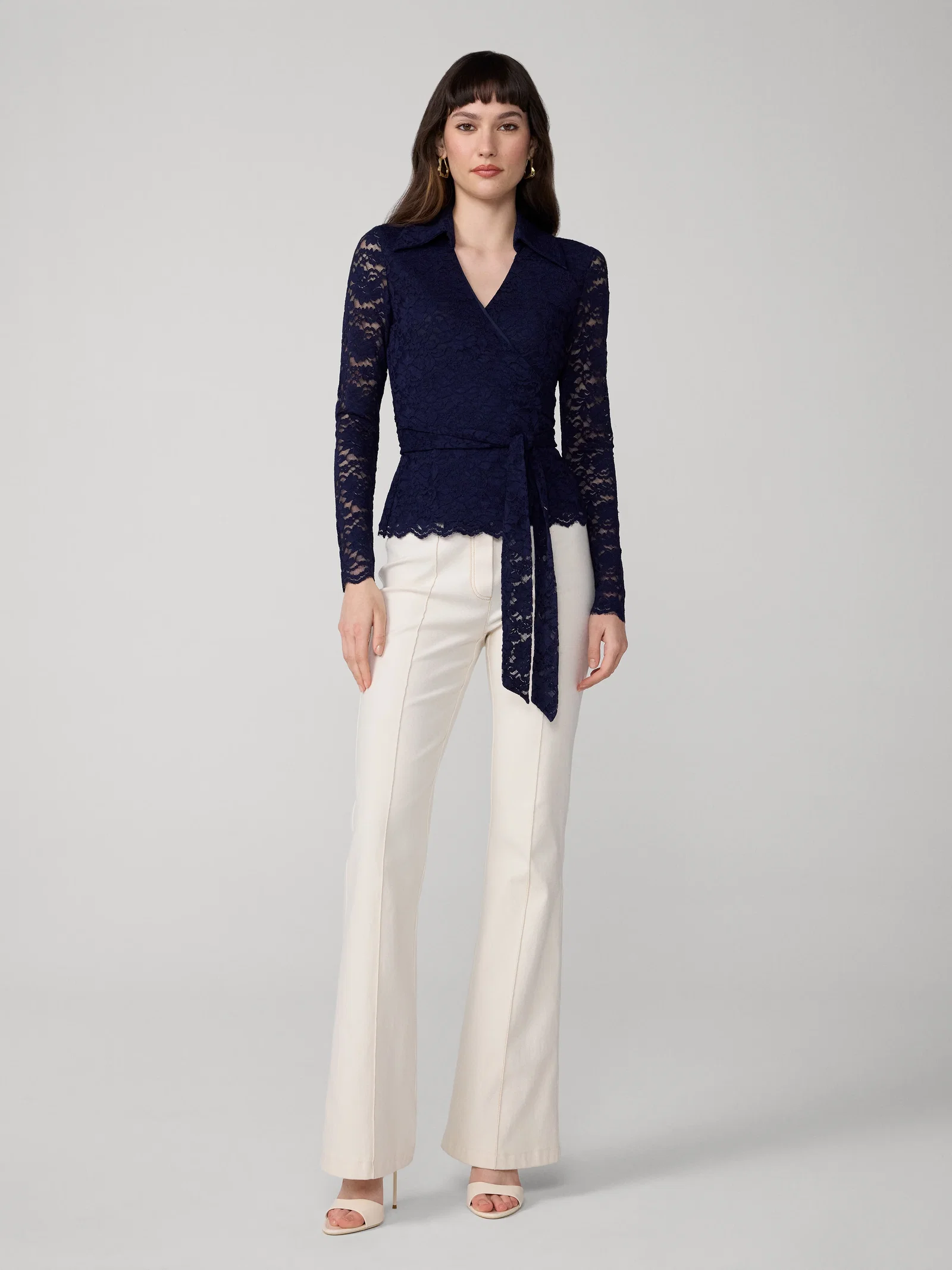 Image of Perfect Wrap Lace Top