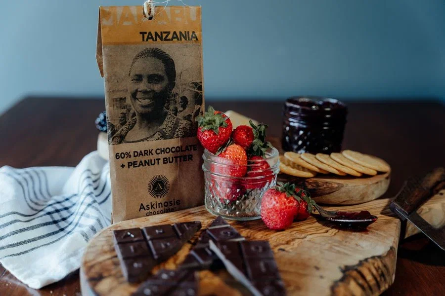 Image of Peanut Butter Dark Chocolate Bar