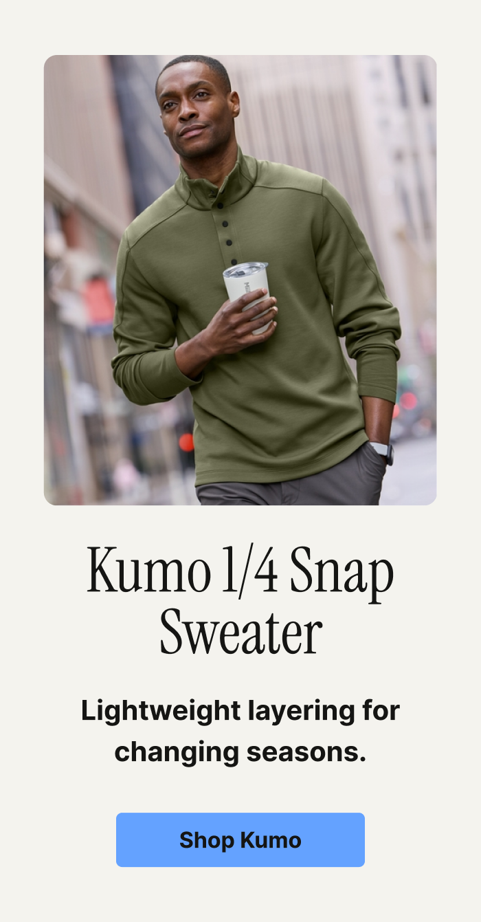 Kumo 1/4 Snap Sweater
