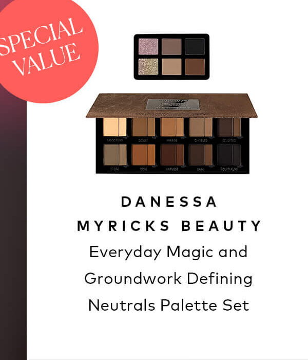 Shop the Danessa Myricks Beauty Everyday Magic and Groundwork Defining Neutrals Palette Set on Beautylish.com