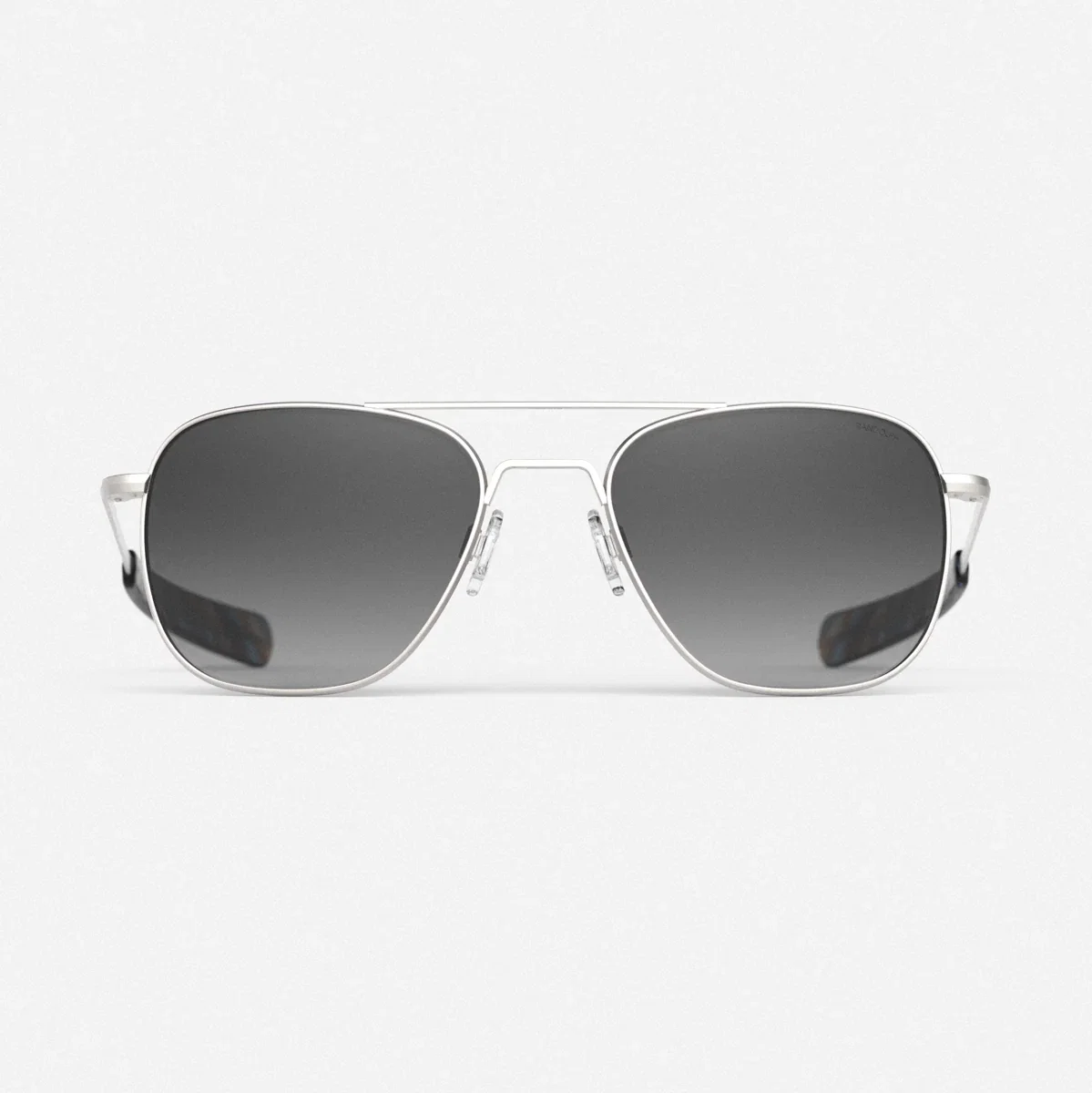 Image of Aviator - Satin Silver & Coastal Gray