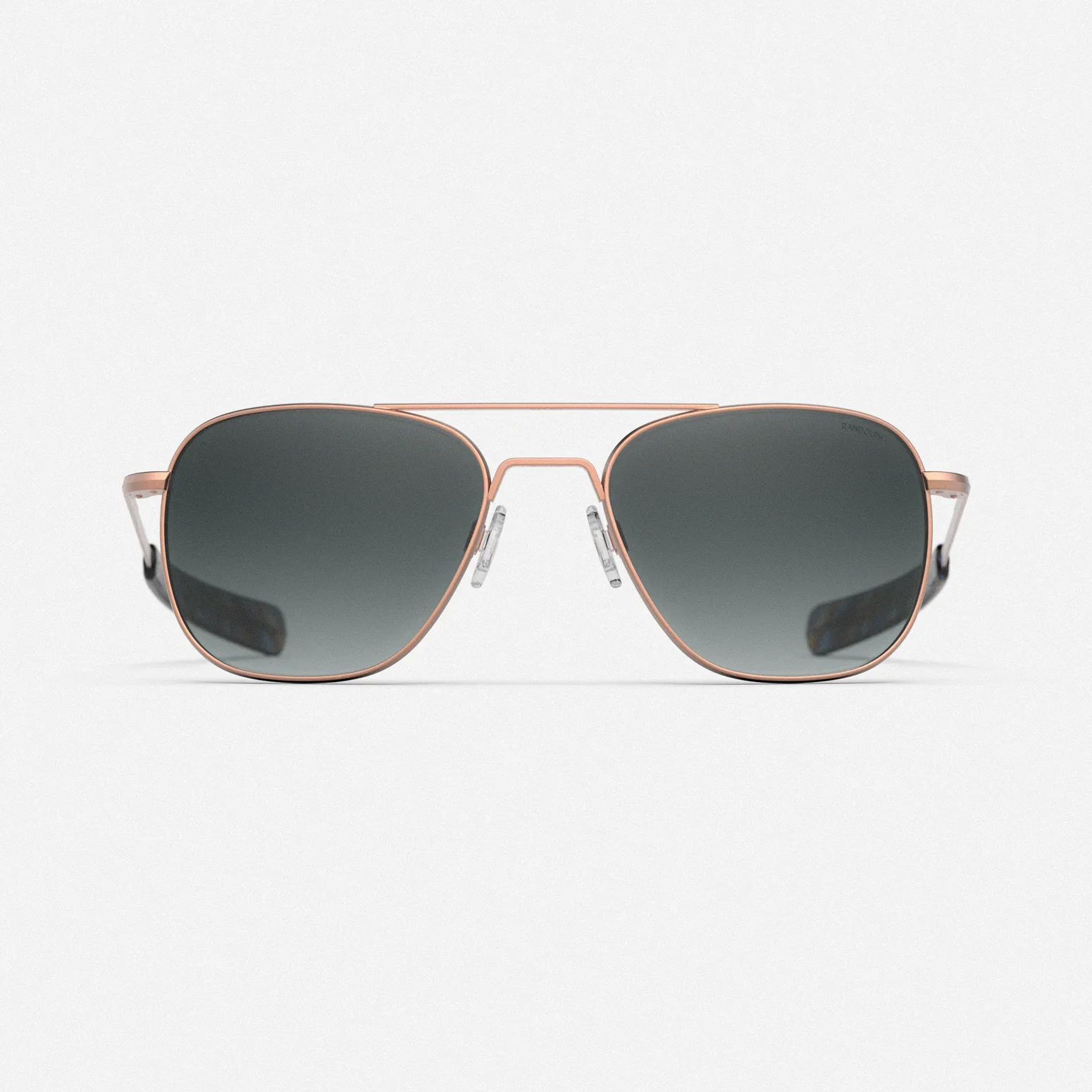 Image of Aviator - 22k Satin Rose Gold & Slate