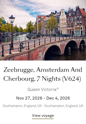 Zeebrugge, Amsterdam and Cherbourg