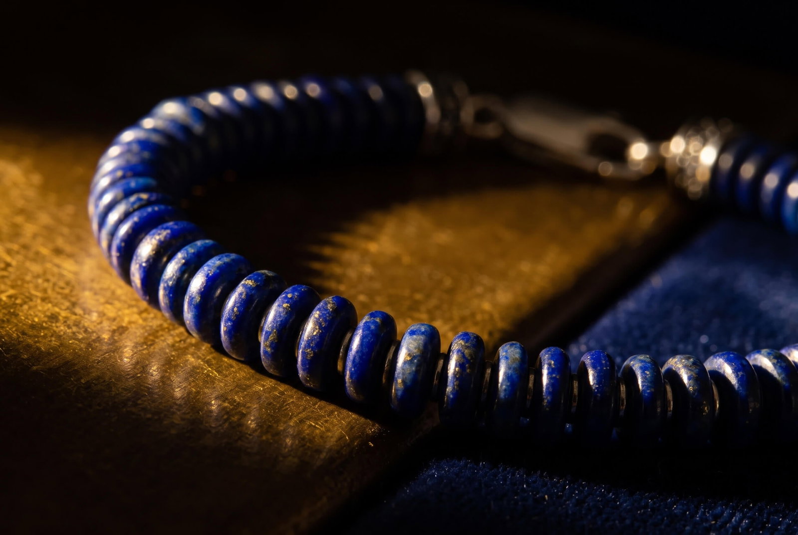 Lapis Lazuli Hexagon Bracelet I