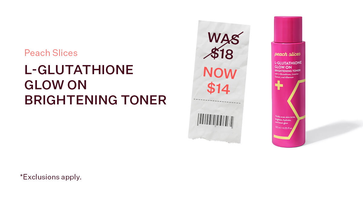 L-Glutathione Glow On Brightening Toner