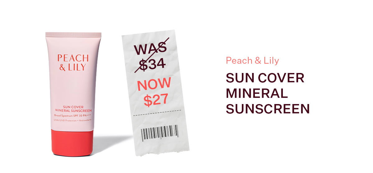Sun Cover Mineral Sunscreen