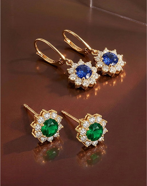 Gemstone Earrings