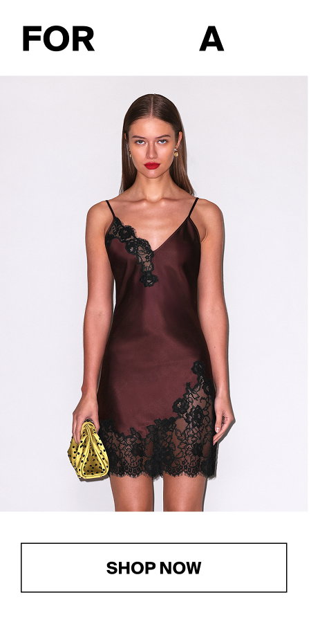 Juliet Lace Mini Slip In Cocoa Plum