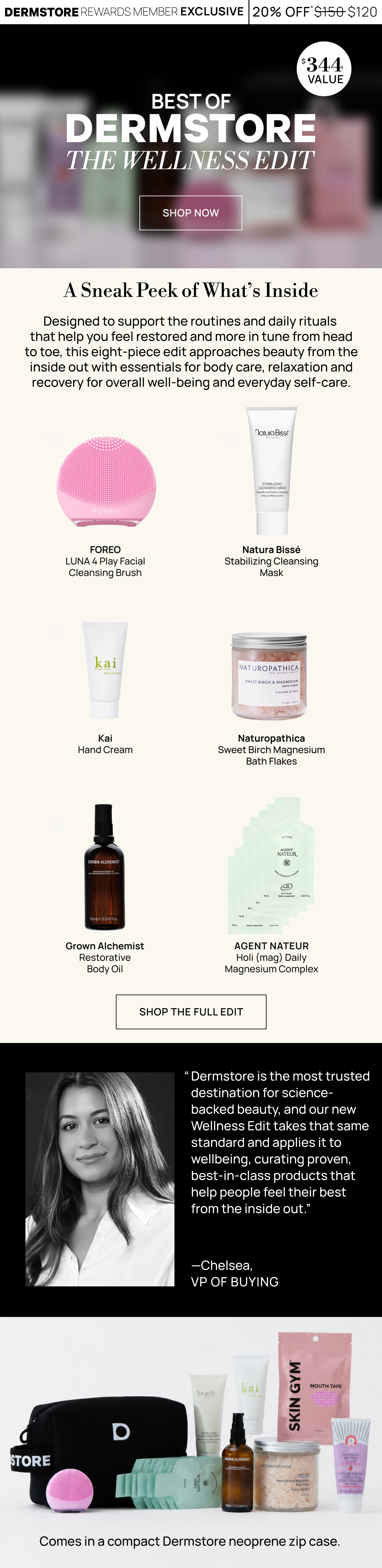 Best of Dermstore: The Wellness Edit - $344 Value