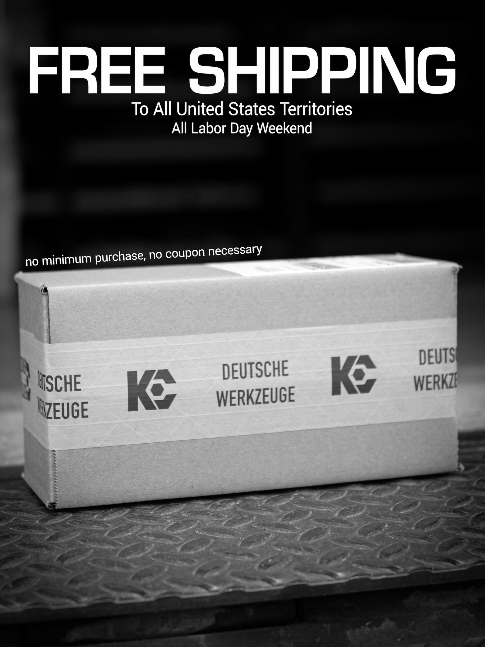 Free Shipping, Labor Day Weekend, All United States Territories