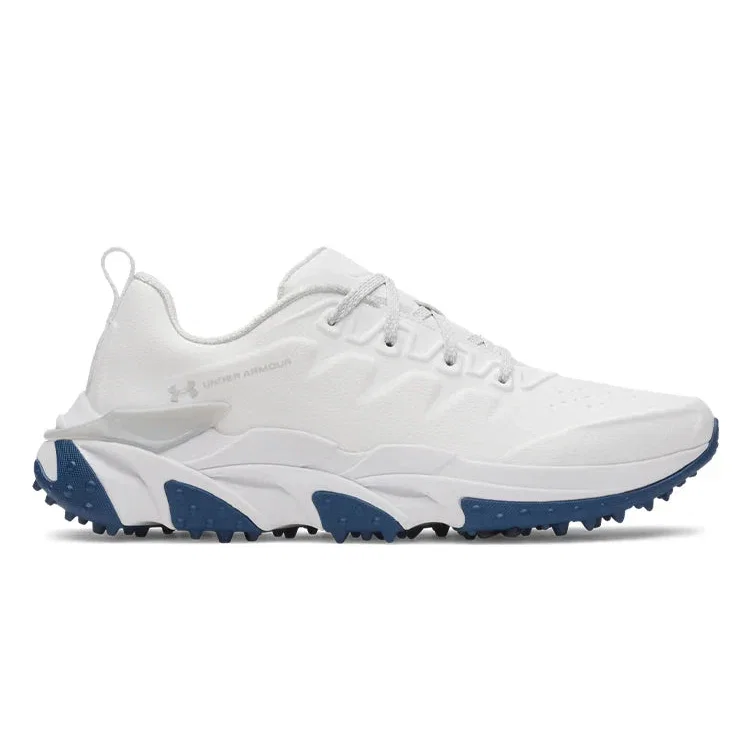 Image of Under Armour Halo Tour Spikeless Golf Shoes - White/White