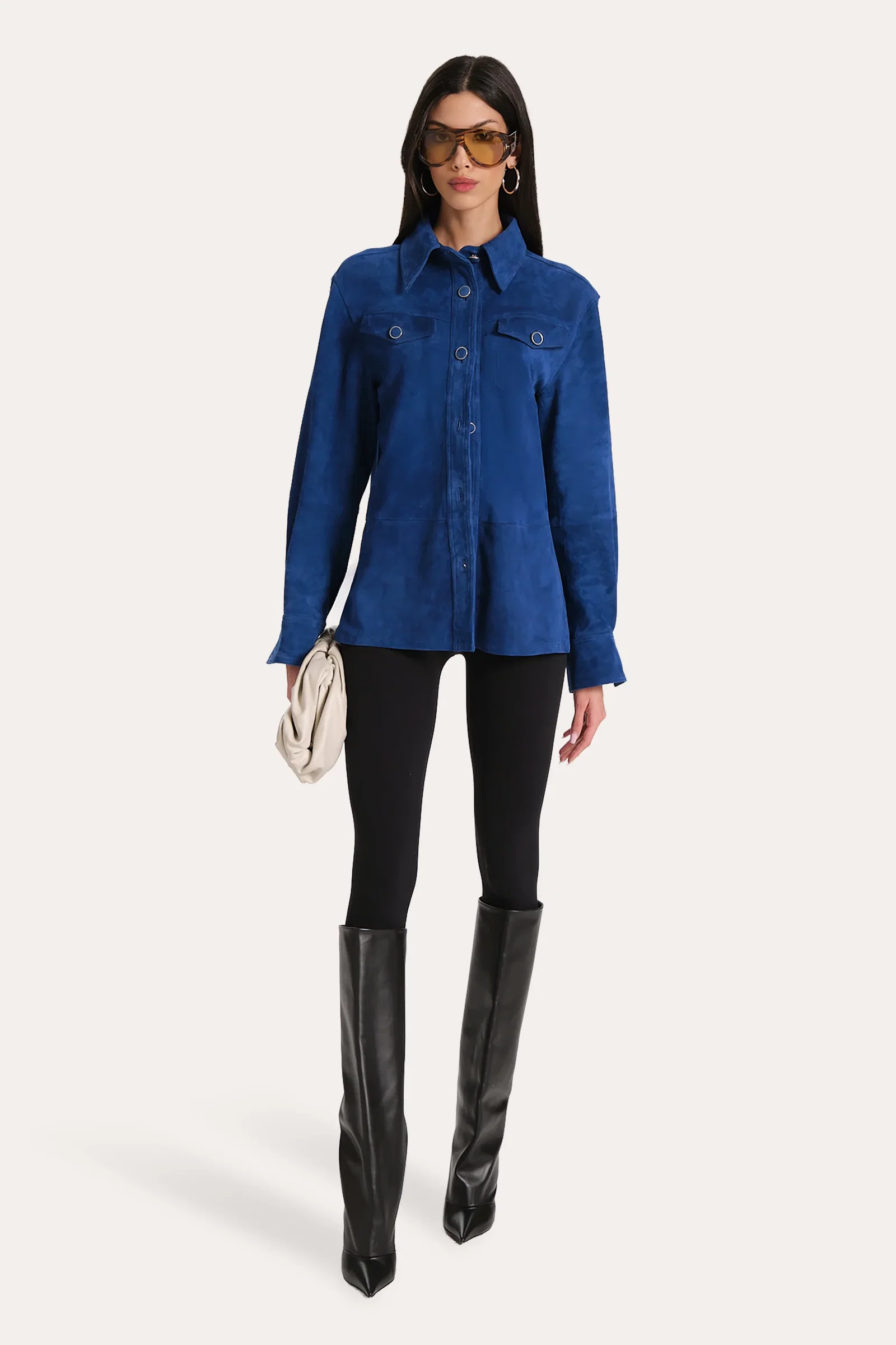 Image of Althea Suede Shacket