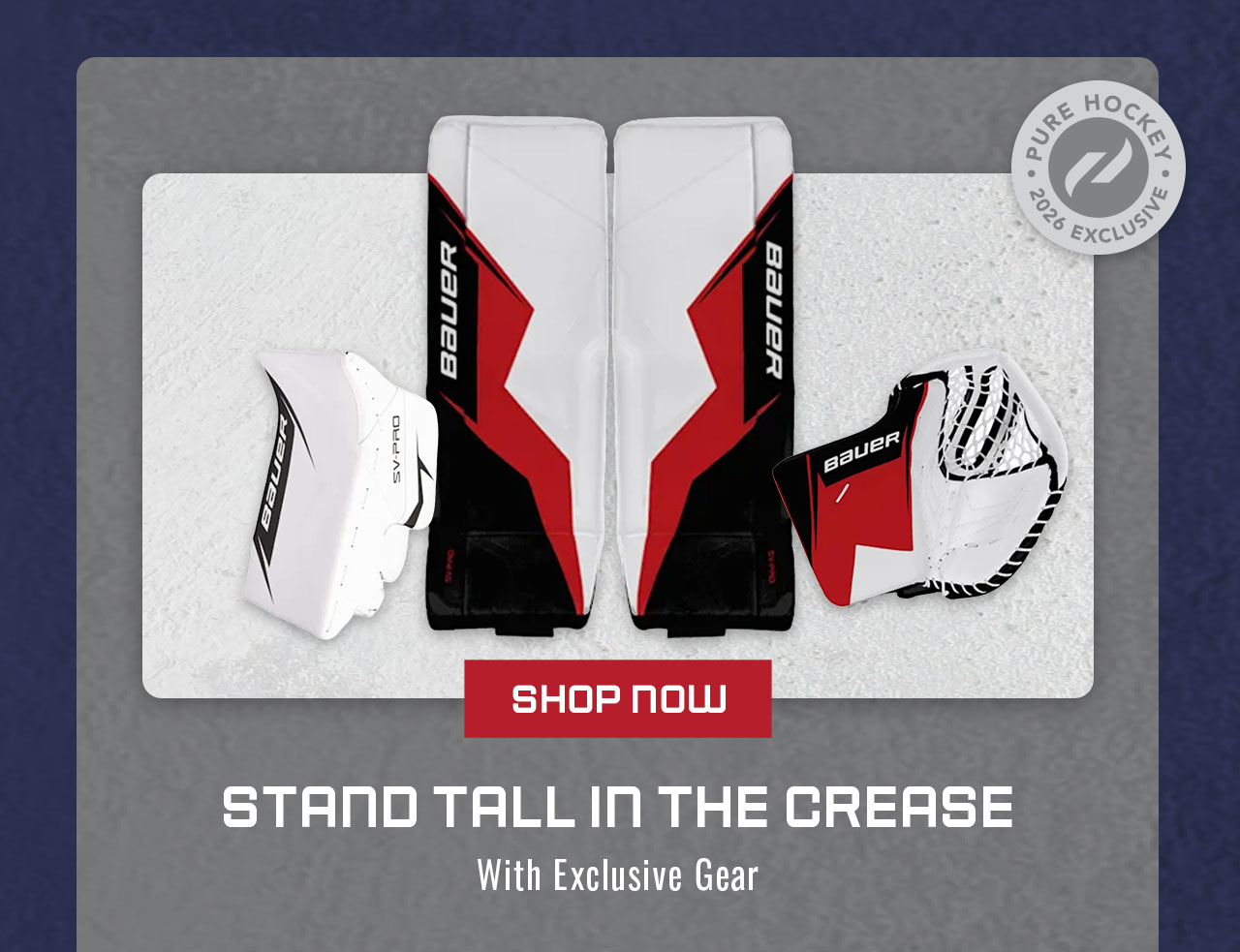 B5- Pure Goalie Exclusive Gear - Shop Now