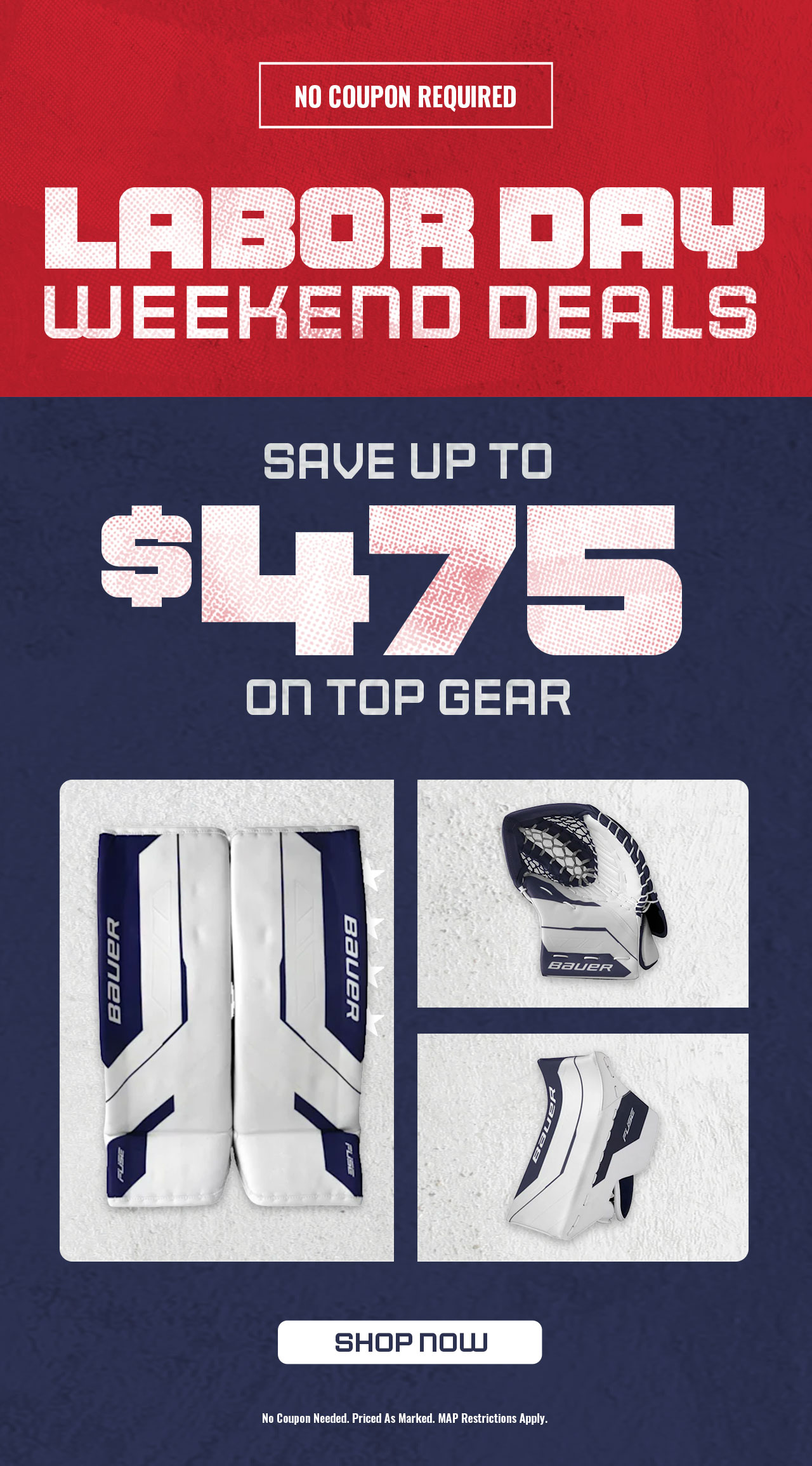 A1- Labor Day Sale Top Gear - Shop Now