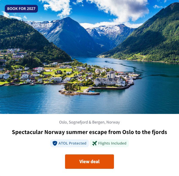 Spectacular Norway summer escape from Oslo to the fjords