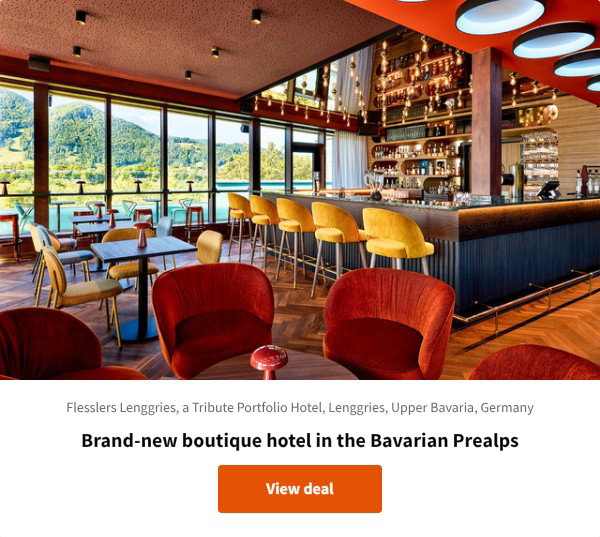Brand-new boutique hotel in the Bavarian Prealps