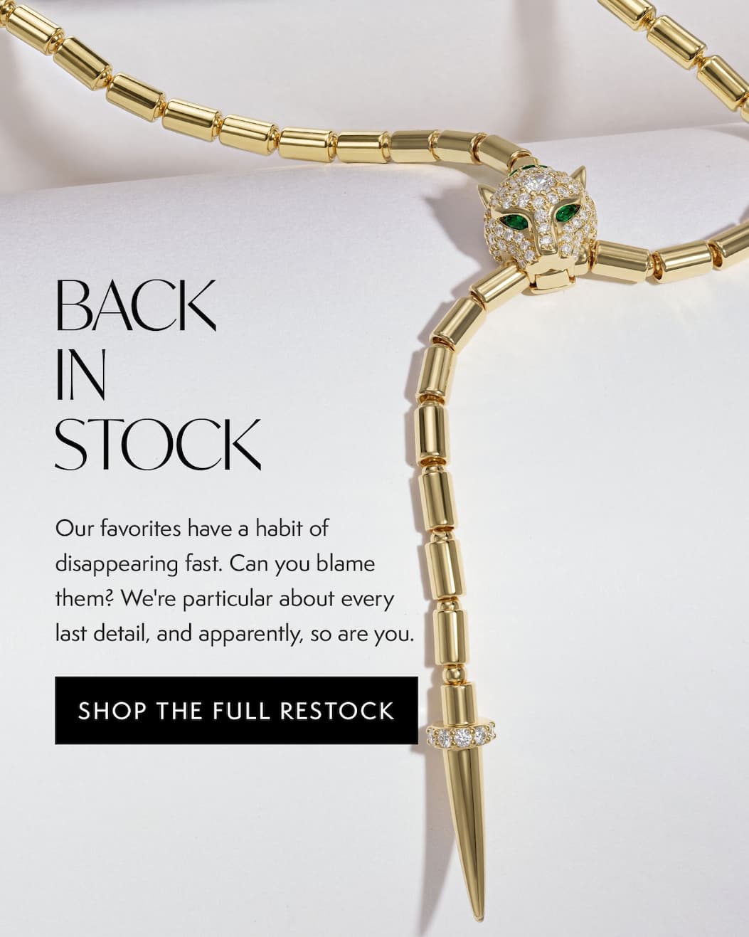 Back in Stock