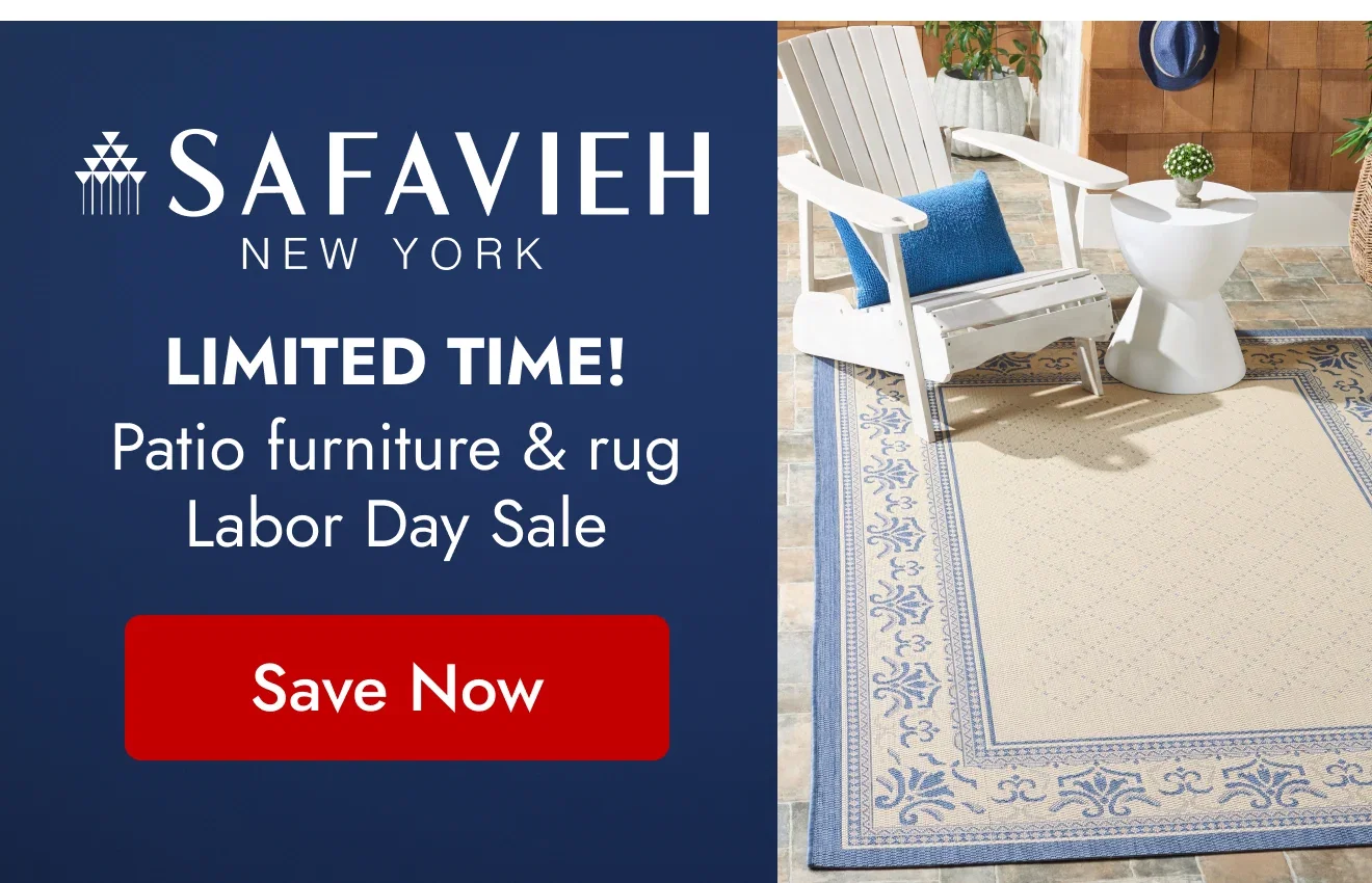 Safavieh: Limited Time! Patio Furniture & Rug Labor Day Sale