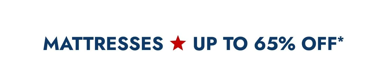 Mattresses Up to 65% Off